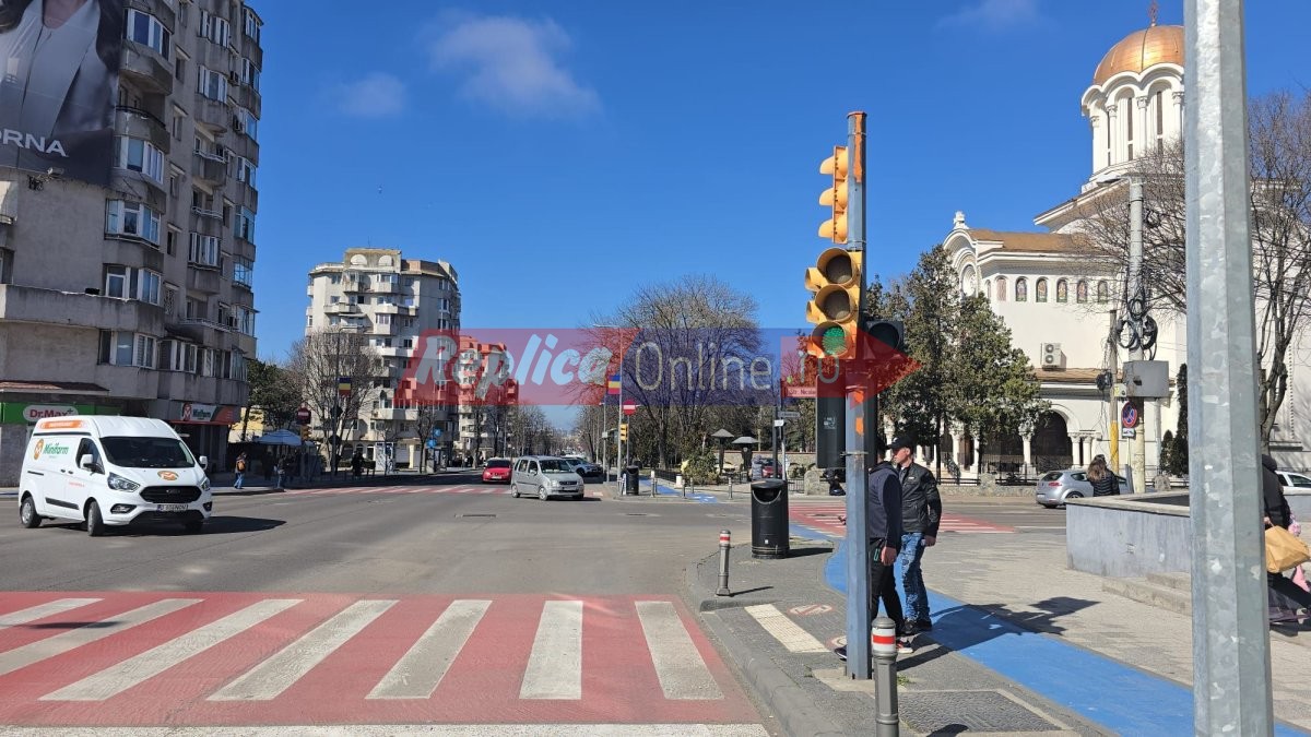 Sens unic sau...nonsens ? Semaforul de pe Bd. Tomis a devenit un monument al nostalgiei constantene. Video