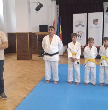 Deschiderea actiunii de promovare a judo-ului la Scoala Gimnaziala nr. 39 din Sectorul 2 Bucuresti